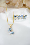 CONJUNTO MARIPOSA AZUL