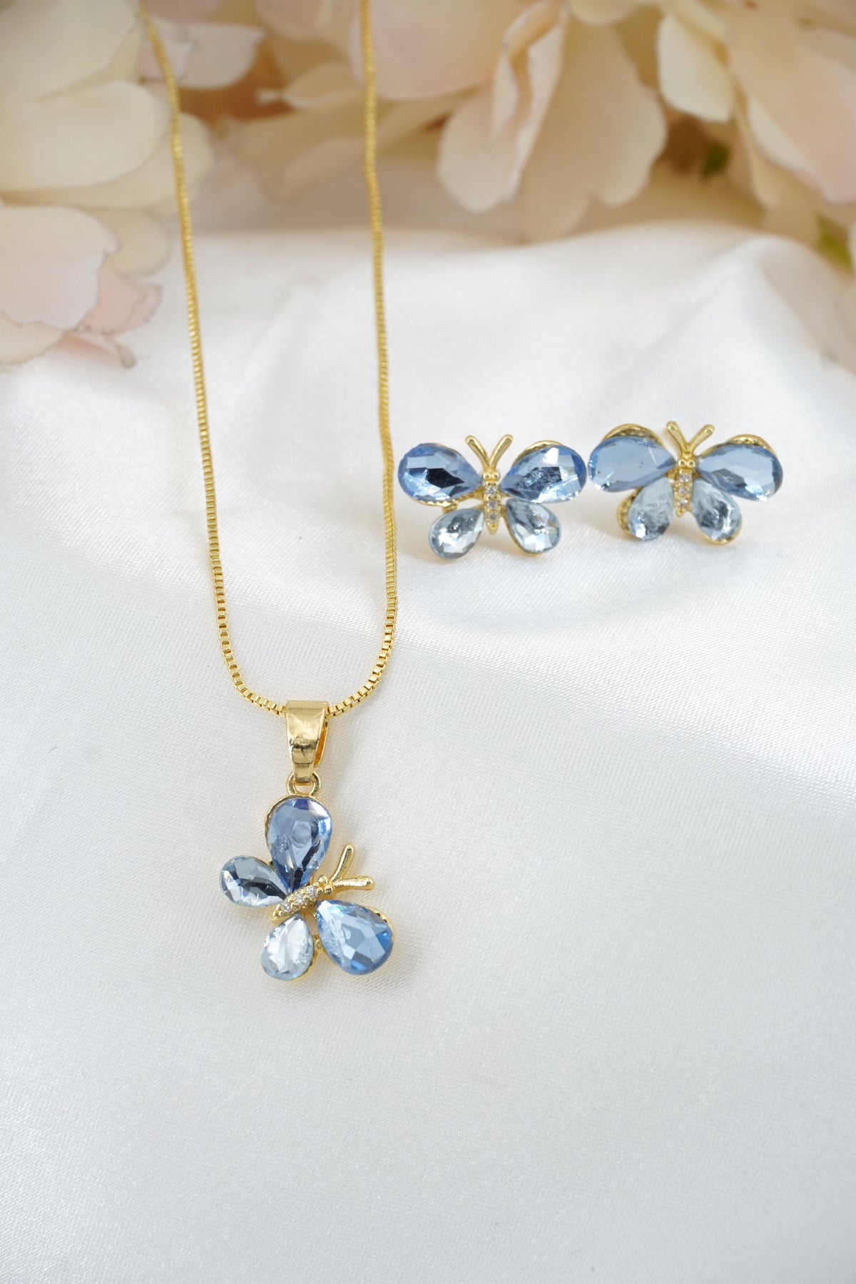 CONJUNTO MARIPOSA AZUL