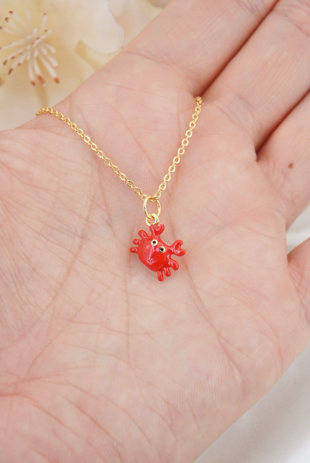 CANGREJO ROJO ESMALTADO