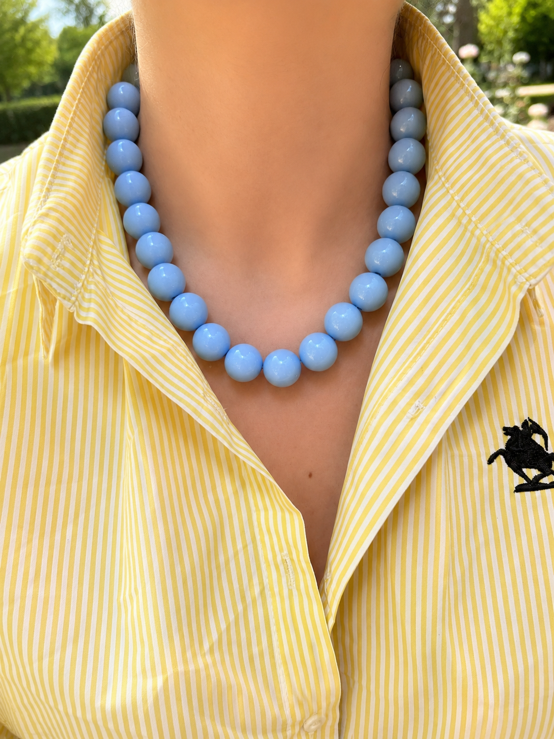 COLLAR CHICLE AZUL
