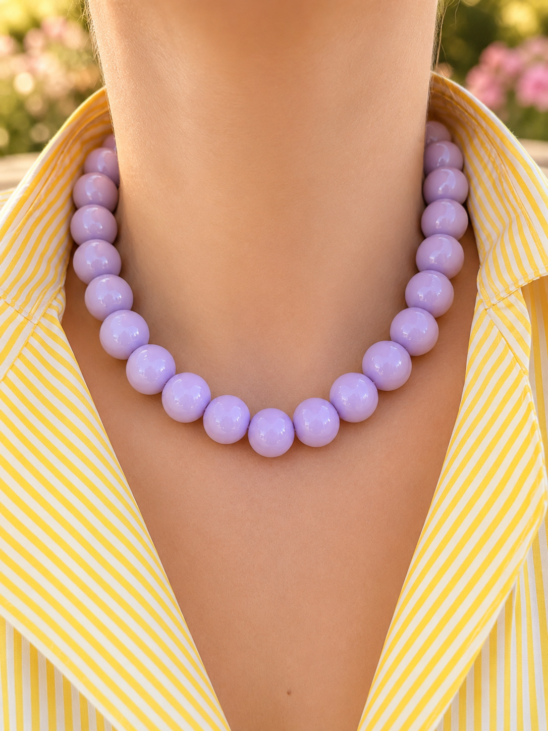 COLLAR CHICLE LILA