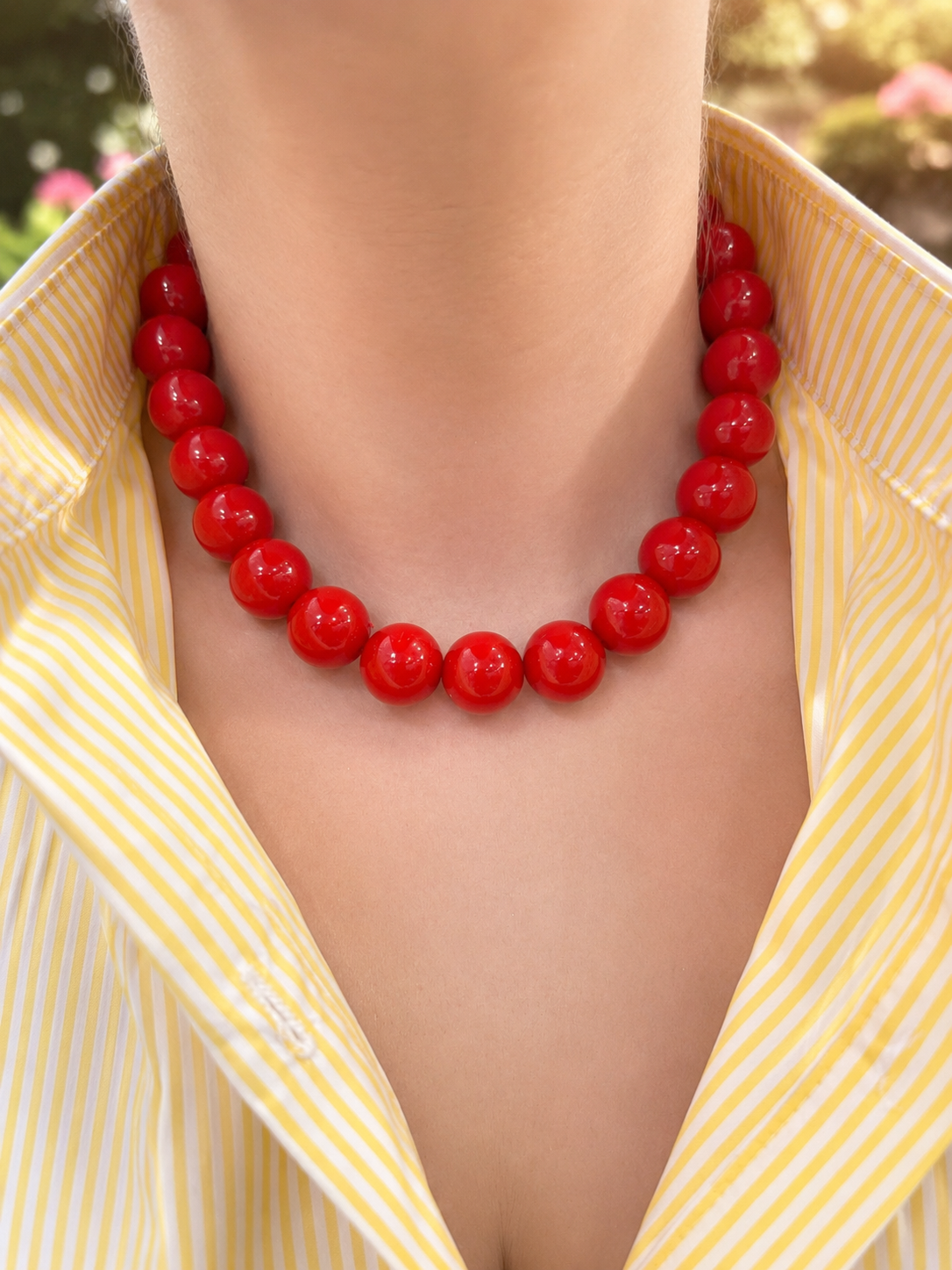 COLLAR CHICLE ROJO